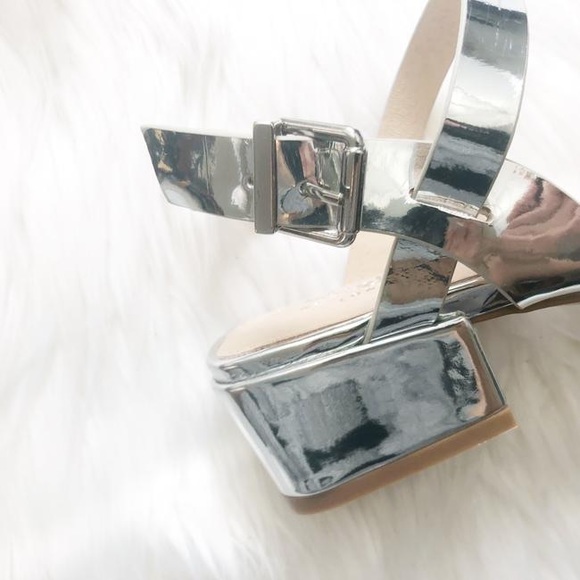 FINAL🚨DONATING SOON‼️ NEW Shellys London Mirror Dacey Leather Sandals - Picture 7 of 9